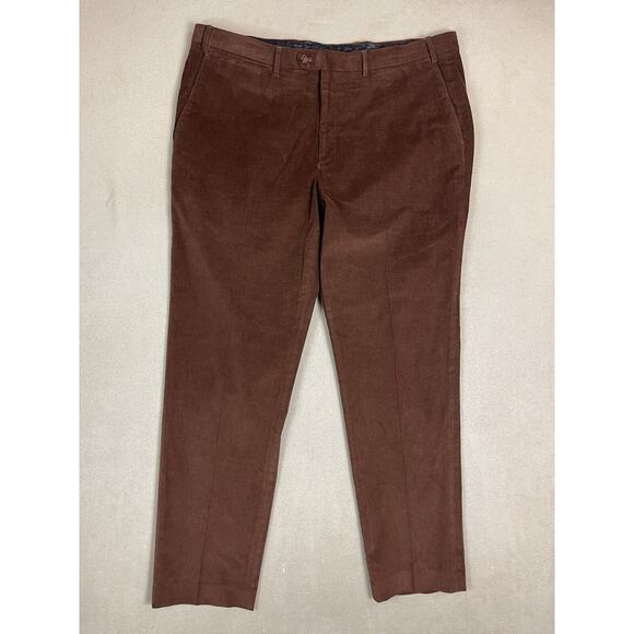 Lauren Ralph Lauren Pants Mens 40x32 Brown Corduroy Black Label Straight Fit